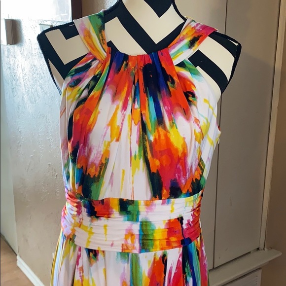 💰SOLD 💰3/$30 Sale 😃 Multicolored Dress - Picture 2 of 7